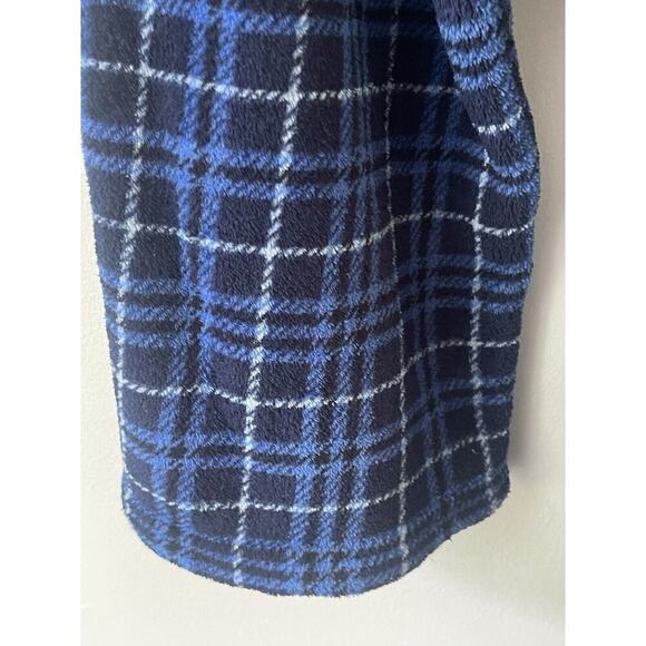 Stafford Robe Mens One Size Regular Fit Blue Soft Plush Belted Dad Granddad 80’s - Picture 4 of 7